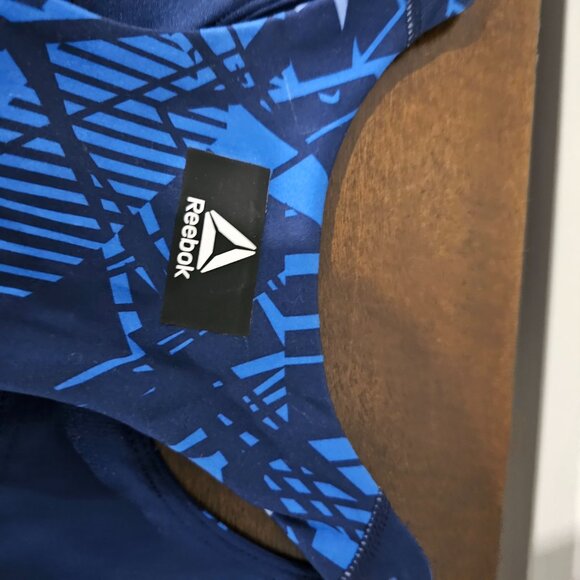 Reebok sport wear form fitting blue and light blue with some white as well - Picture 4 of 5